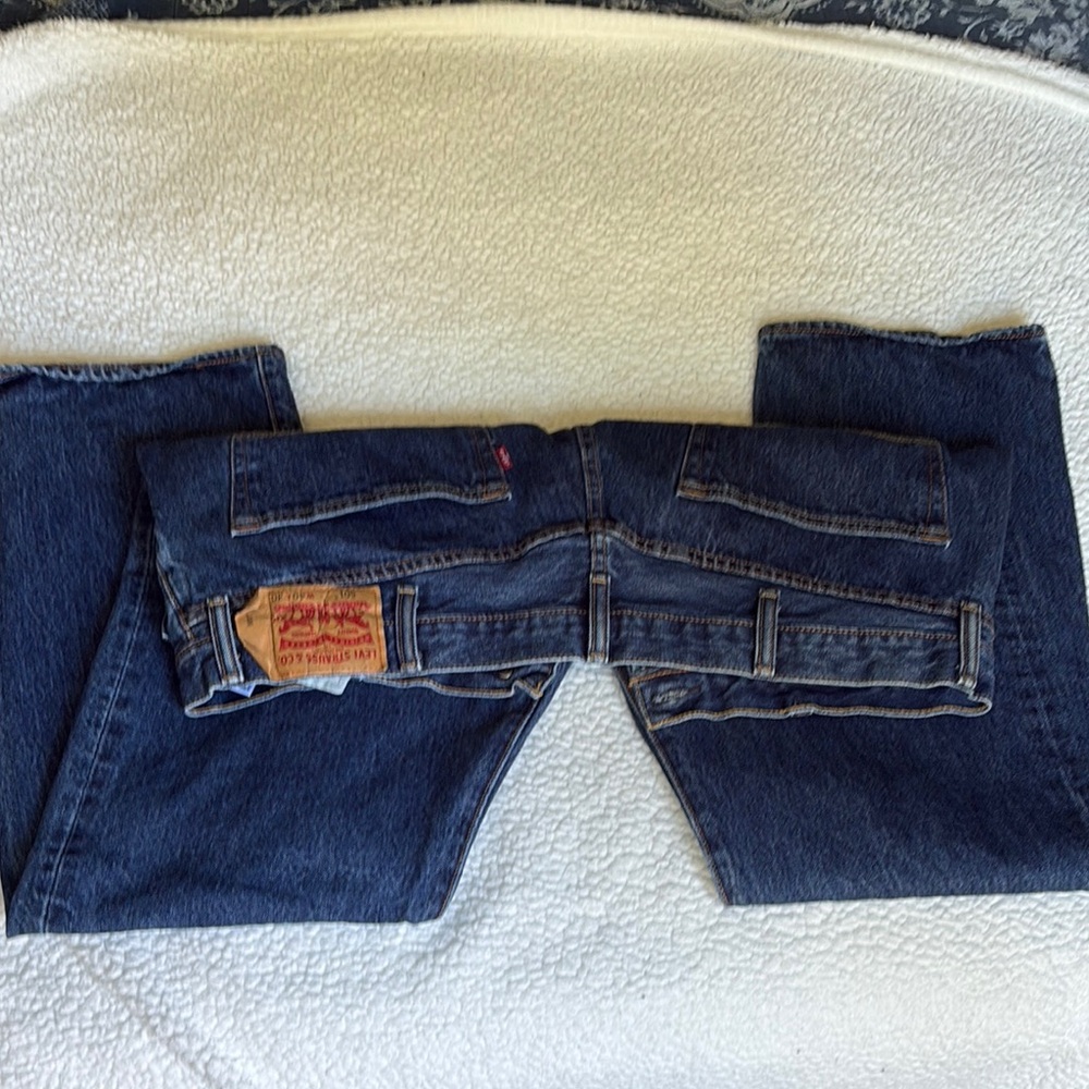 Levi's Dark Blue Denim Jeans
